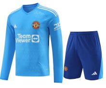 Manchester United goalkeeper Long sleeve set 1:1   23-24