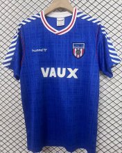 Retro Sunderland  Away   1:1 Quality Soccer Jersey  1991