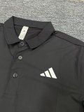 Adidas Clover POLO  T-shirt Black  Grey  Yellow  Blue  1:1 Quality Soccer Jersey
