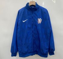 Chelsea  Windbreaker  Blue 1:1 Quality Soccer Jersey  25-26