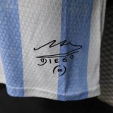 Argentina Special Edition #10 MARADONA Player Blue White  1:1 Quality Soccer Jersey 26-27（2026）