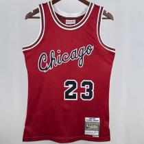 Bulls JORDAN #23 Red Retro NBA Jerseys 1984-1985