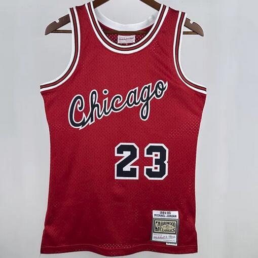 Bulls JORDAN #23 Red Retro NBA Jerseys 1984-1985