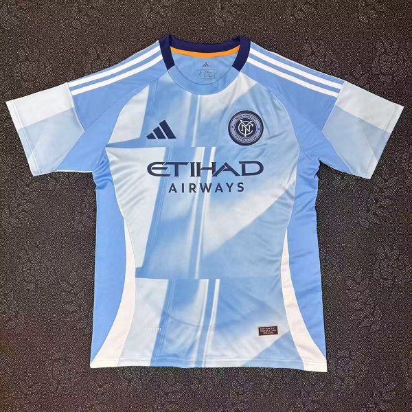New York City home  Fans 1:1 Quality Soccer Jersey    25-26
