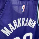 Utah Jazz  Purple #23 MARKKANEN 1:1 Quality NBA  Season Jerseys 2026