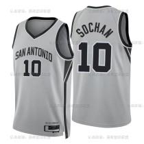 San Antonio Spurs City Edition #10  SOCHAN NBA Jerseys  2025-2026