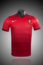 Retro Portugal Home Fans  1:1 Quality Soccer Jersey  2014