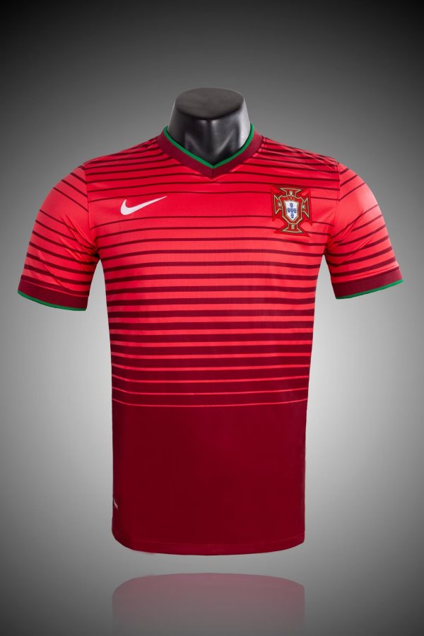 Retro Portugal Home Fans  1:1 Quality Soccer Jersey  2014