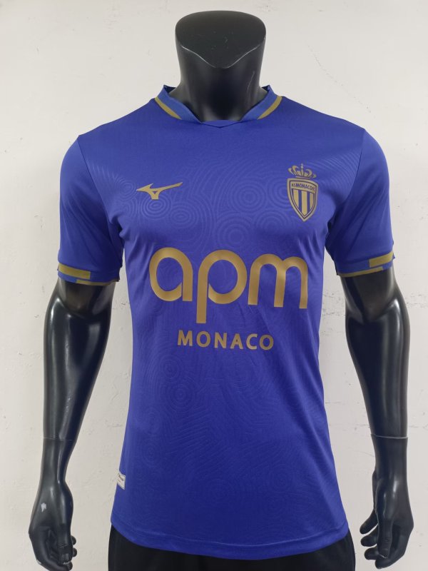 Monaco Away Player 1:1 Quality Soccer Jersey   25-26