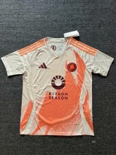 Roma away Fans 1:1 Quality Soccer Jersey  24-25