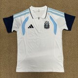 Argentina POLO T-shirt White　1:1 Quality Soccer Jersey 26-27 (2026)
