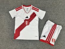 Peru Home Kids Fans 1:1 Quality Soccer Jersey  26-27 (2026)