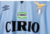 Retro  Lazio Away 1:1 Quality Soccer Jersey  1996-1997