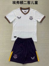 Everton third away kids  1:1 Quality Soccer Jersey  24-25