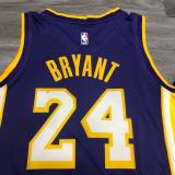 Los Angeles Lakers Kobe #24 BRYANT  Purple V-neck NBA Jerseys
