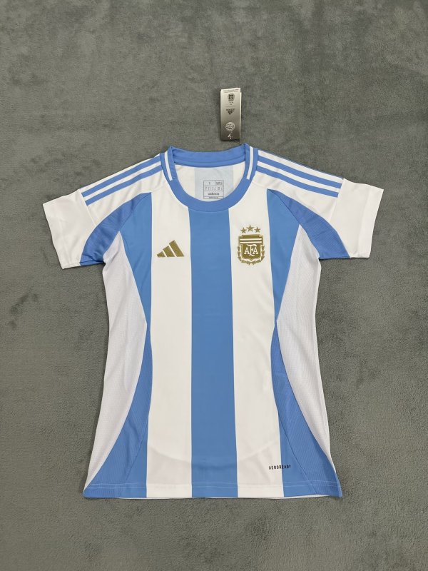Argentina home women Fans  1:1 Quality Soccer Jersey   24-25