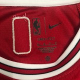Chicago Bulls Red #91 RODMAN 1:1 Quality NBA  Season Jerseys  75 Year