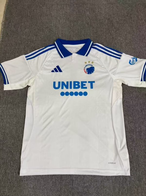 F.C. København Home Fans 1:1 Quality Soccer Jersey   25-26