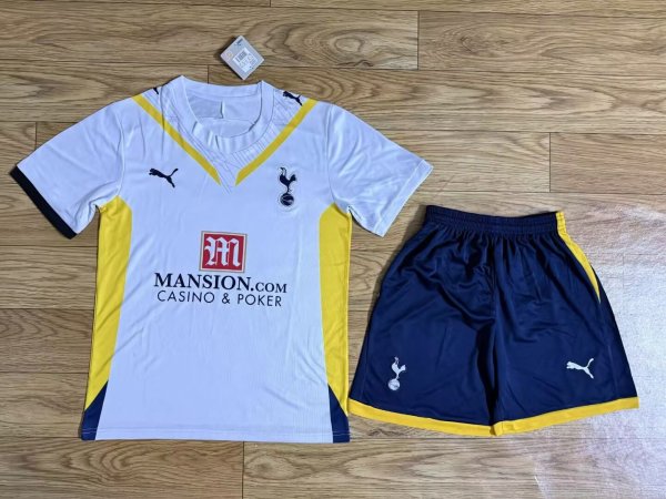 Retro Tottenham Home  kits suit  1:1 2009-2010