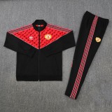 Manchester United Black Jacket  Tracksuit  1:1  25-26