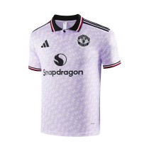 Manchester United Polo Fans Purple 1:1 Quality Soccer Jersey  25-26