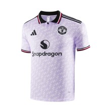 Manchester United Polo Fans Purple 1:1 Quality Soccer Jersey  25-26