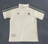 Juventus T-shirt White Fans 1:1 Quality Soccer Jersey   25-26
