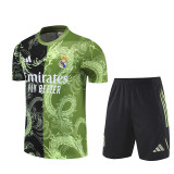 Real Madrid   Training  Fans kits  1:1 Quality Soccer Jersey 25-26 (kids and man )