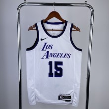 Los Angeles Lakers City Edition White  #15  REAVES   1:1 Quality NBA Season Jerseys  2023