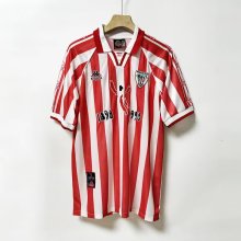 Retro Bilbao Home   1:1 Quality Soccer Jersey   1997-1998