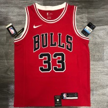 Chicago Bulls Red #33 PIPPEN 1:1 Quality NBA  Season Jerseys