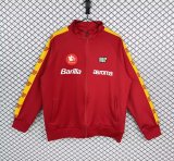 Retro Roma Jacket Red 1:1 Quality Soccer Jersey 1988-1989