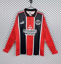 Retro Frankfurt  Home Long Sleeve 1:1 Quality Soccer Jersey 1996-1997