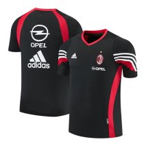 Retro AC Training Black Fans 1:1 Quality Soccer Jersey 2003-2004