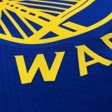 Golden State Warriors Blue V-Neck  #30 CURRY 1:1 Quality NBA Season Jerseys  75 Year