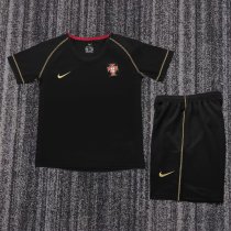 Retro Portugal AWAY Kids  1:1 Quality Soccer Jersey 2006