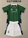 Bremen Home  Fans  (Kids and Man)  1:1 Quality Soccer Jersey  25-26