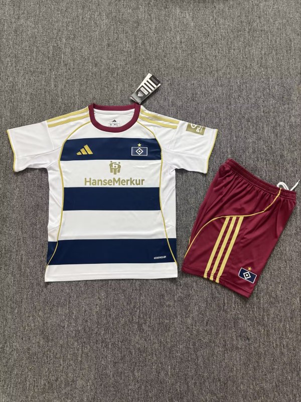 Hamburger  Special Edition Fans Kids 1:1 Quality Soccer Jersey  25-26