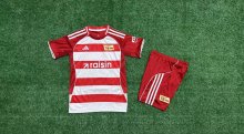 Union Berlin Home kids 1:1 Quality Soccer Jersey   25-26