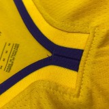 Los Angeles Lakers  V-Neck  Yellow with star  #0 YOUNG 1:1 Quality NBA Season Jerseys