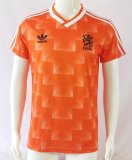 Retro Netherlands Home 1:1 Quality Soccer Jersey  1988