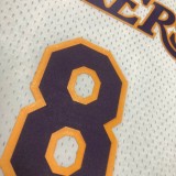 Los Angeles Lakers Retro Kobe #8 BRYANT White Hardwood Classics Swingman NBA Jersey 2003-2004