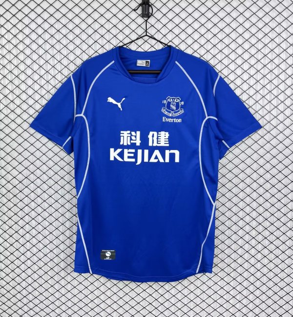 Retro Everton Home 1:1 Quality Soccer Jersey  2002-2003