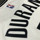 Brooklyn Nets White #7 DURANT 1:1 Quality NBA  Season Jerseys 75 Year
