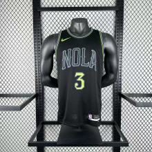 New Orleans Pelicans  Black #3  POOLE 1:1 Quality NBA  Season Jerseys 2026