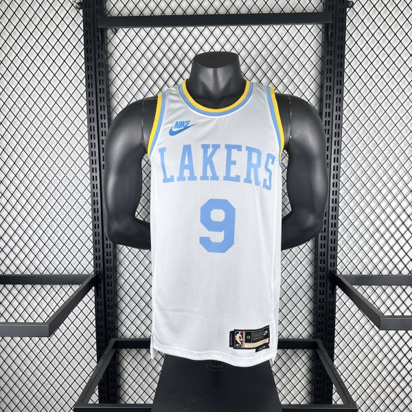 Retro Los Angeles Lakers White #9 JAMES JR. 1:1 Quality NBA Season Jerseys  2023