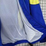 Brazil Windbreaker Blue 1:1 Quality Soccer Jersey  26-27 （2026）