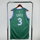 Dallas Mavericks  Retro Green #3DAVIS 1:1 Quality NBA  Season Jerseys   2026