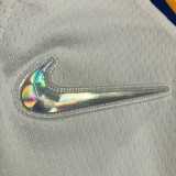 Golden State Warriors White V-Neck #33 WISEMAN1:1 Quality NBA Season Jerseys  75 Year