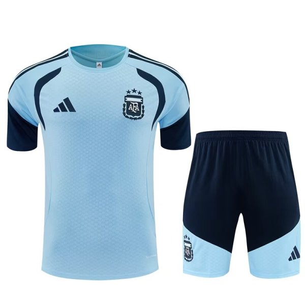 Argentina Training Blue With Pants Sets (16-2XL) 1:1 Quality Soccer Jersey  26-27（2026）